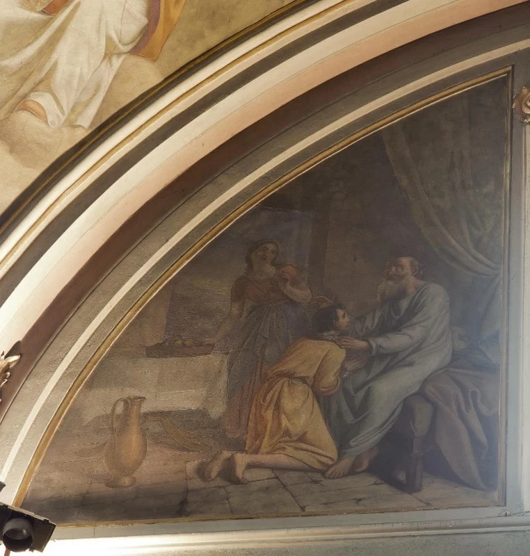 Isacco benedice Giacobbe